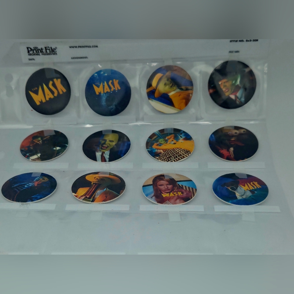 POGS - Set Of 12 Mask Pogs!.